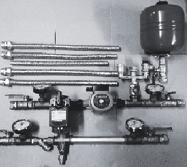 Узел терморегулирования для гликолевых рекуператоров SUS-Р