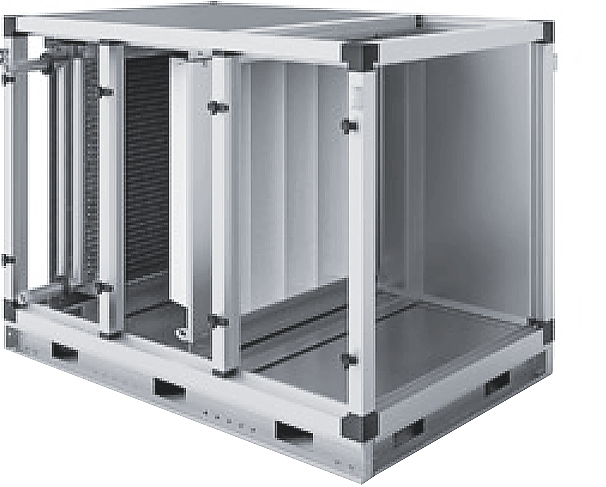 Секция N3 смешение + фильтрование EU4 + водяной нагрев