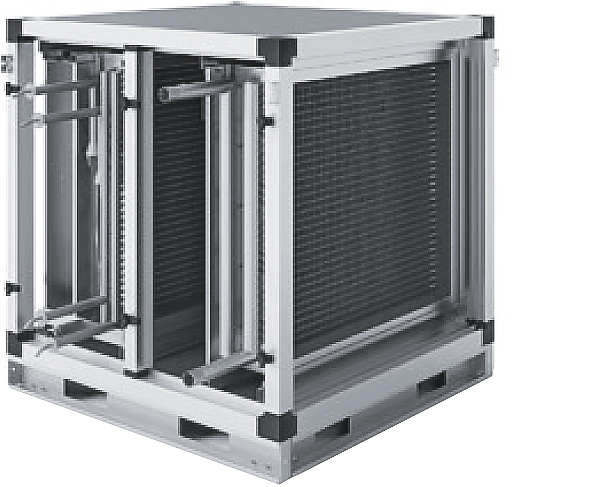 Секция Т2 водяной нагрев + фреоновое охлаждение