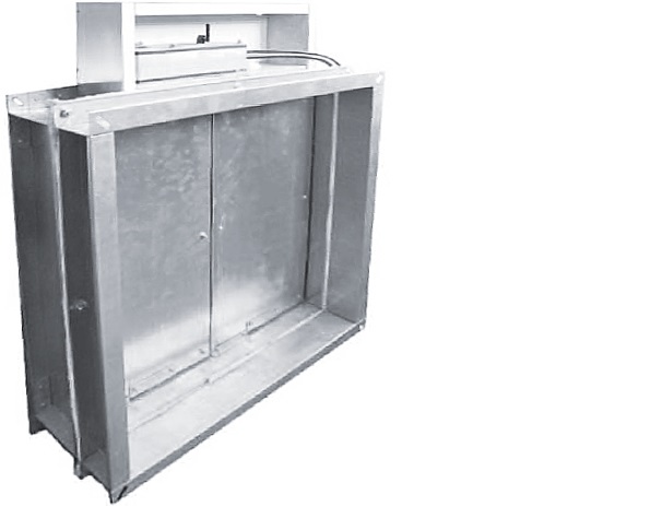 Клапан FKS-1м(60)/1м(90) в многостворчатом исполнении