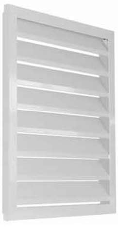 Решётка наружная с усиленными жалюзи SGNu