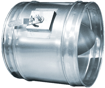 Дроссель -клапан круглый