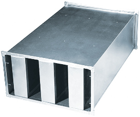 Шумоглушитель пластинчатый прямоугольный ГП