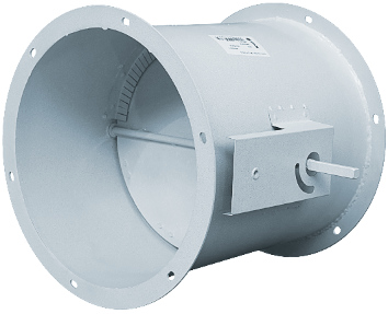 Заслонка взрывозащищенная круглая АЗД 196 / 197