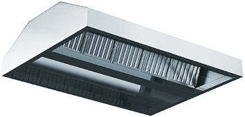 Зонт вытяжной островной ЗВО